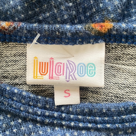 LuLaRoe 💙“MARIA”🧡 MAXI DRESS SIZE SMALL 🌟NWT🌟 - Picture 8 of 12